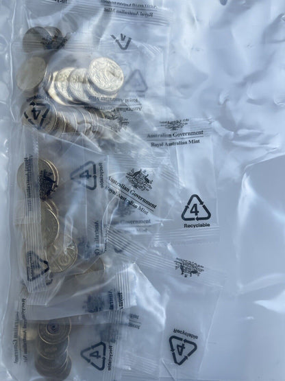 NEW UNC 2022 $2 Peacekeeping RAM MINT BAG TWO DOLLAR COIN  (5 COINS)