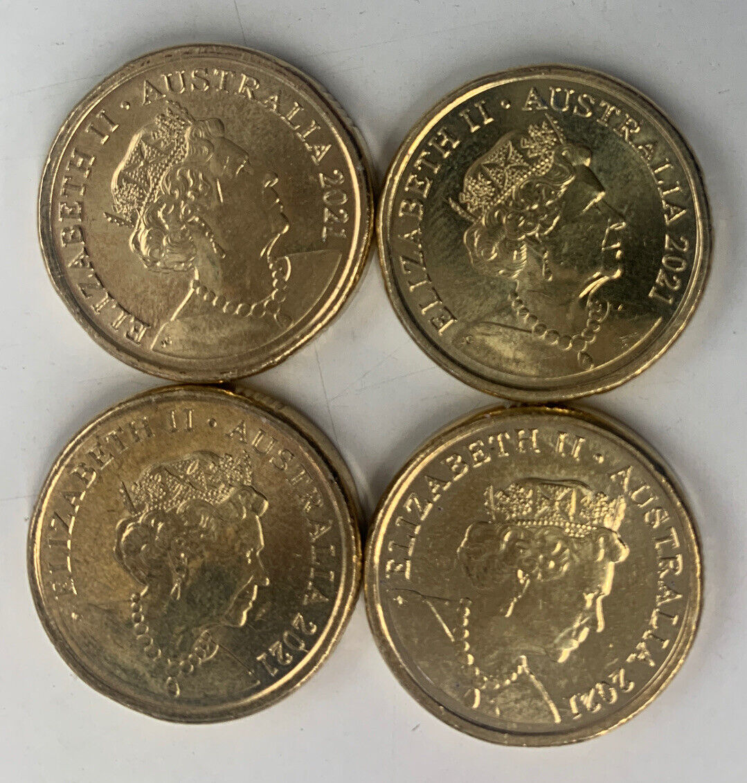 2021 AUSTRALIAN $2 $1 COIN SET OF 6 WIGGLES 30TH ANNIVERSARY UNC