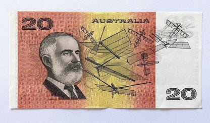 Australian $10 Ten & $20 Twenty Dollar Paper ONE OF EACH Circ Pair