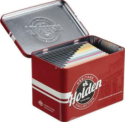 2016 Heritage Holden 12 x 50c UNC Coins Collection - Complete Set in Tin Case