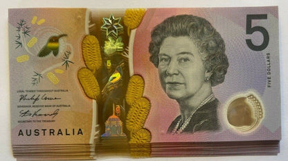 2020 5 Dollar Note Australia Lowe/Kennedy