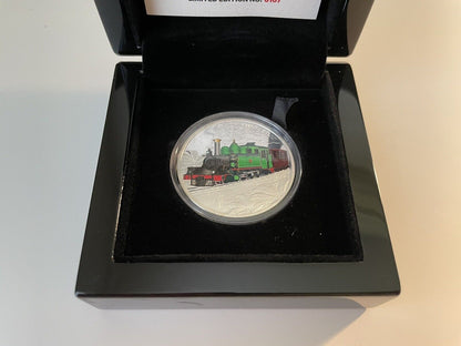 2020 Proof $1 Puffing Billy Railway 1 ounce Silver Proof Coin Niue Mintage 1,000