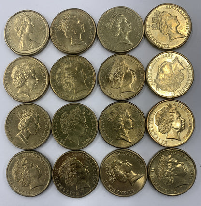 1984-2011 1 Dollar Collectable Coins