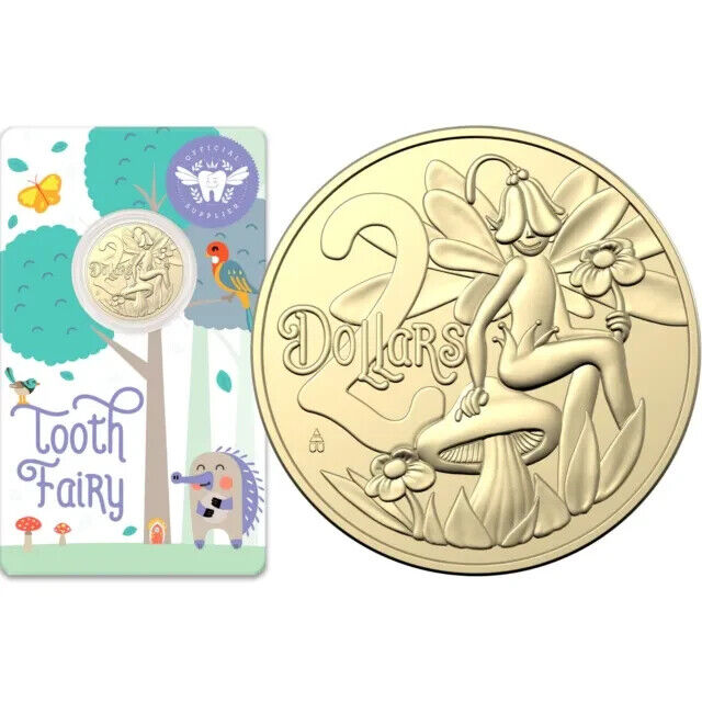 Australia: 2023 $2 Tooth Fairy Coin in RAM Card New Design NOW IN STOCK