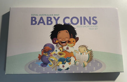 2023 AUSTRALIA BABY UNCIRCULATED MINT COIN SET - ROYAL AUSTRALIAN MINT IN STOCK