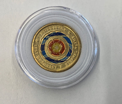 2018 $2 Australian Two Dollar Coin Lest We Forget Eternal Flame (ANZAC)