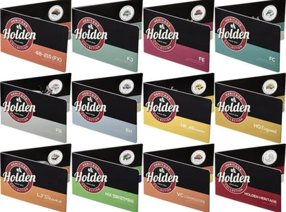 2016 Heritage Holden 12 x 50c UNC Coins Collection - Complete Set in Tin Case