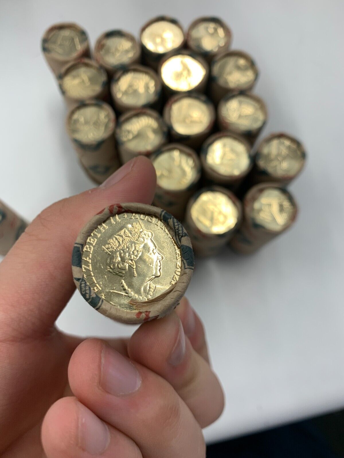 2019 & 2021 Great Aussie Coin Hunt UNC $1 Alphabet 26 Coins A-Z SECURITY ROLL