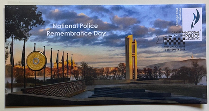 AUSTRALIA • 2019 • Police Remembrance Day $2 PNC coin cover